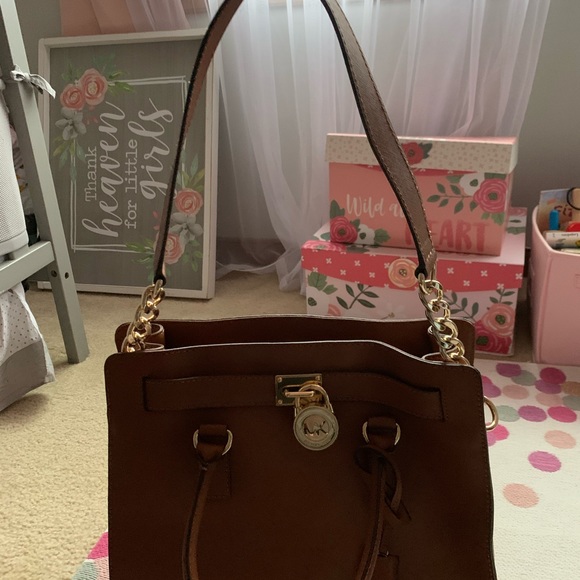 AUTHENTIC ORIGINAL MICHAEL KORS HAMILTON HANDBAG - Picture 7 of 8